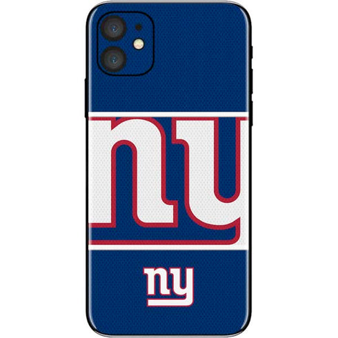 NFL New York Giants Zone Block iPhone 11 Skin