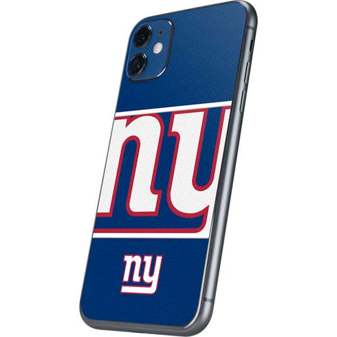 NFL New York Giants Zone Block iPhone 11 Skin
