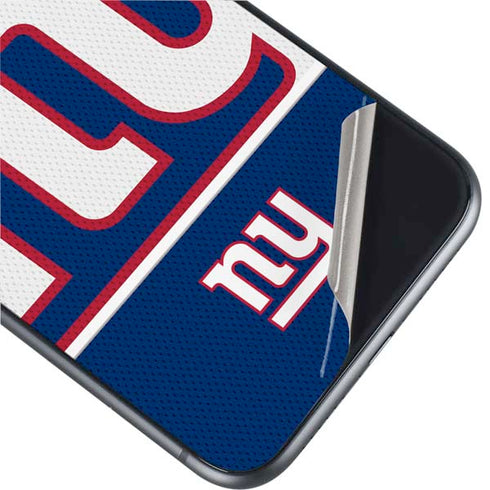 NFL New York Giants Zone Block iPhone 11 Skin