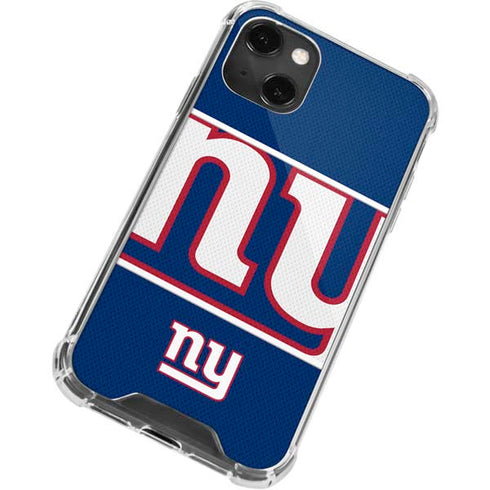NFL New York Giants Zone Block iPhone 13 Mini Clear Case