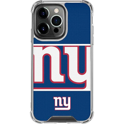 NFL New York Giants Zone Block iPhone 15 Pro Clear Case