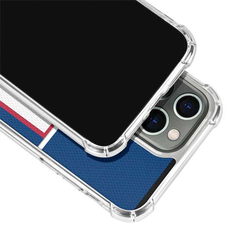 NFL New York Giants Zone Block iPhone 15 Pro Clear Case