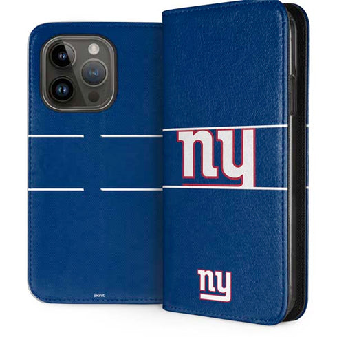 NFL New York Giants Zone Block iPhone 14 Pro Folio Case