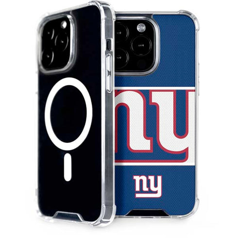 NFL New York Giants Zone Block iPhone 14 Pro MagSafe Case