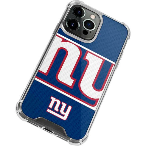 NFL New York Giants Zone Block iPhone 15 Pro Max Clear Case