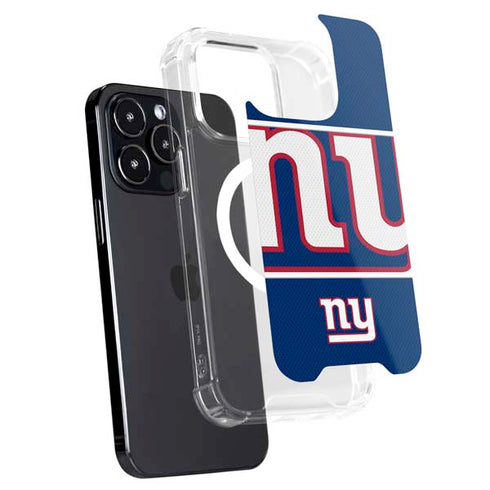 NFL New York Giants Zone Block iPhone 15 Pro Max MagSafe Case