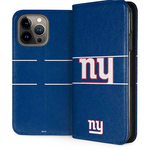 NFL New York Giants Zone Block iPhone 15 Pro Max Folio Case