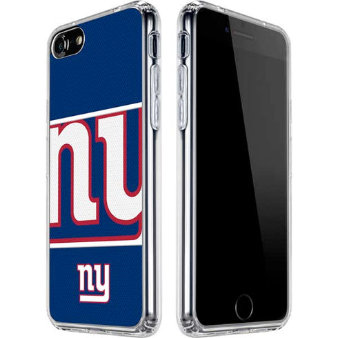 NFL New York Giants Zone Block iPhone SE (2nd & 3rd Gen) Clear Case
