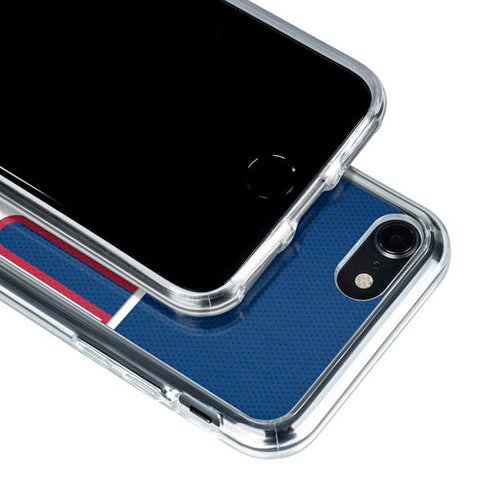NFL New York Giants Zone Block iPhone SE (2nd & 3rd Gen) Clear Case