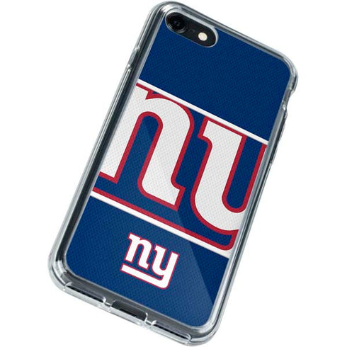 NFL New York Giants Zone Block iPhone SE (2nd & 3rd Gen) Clear Case