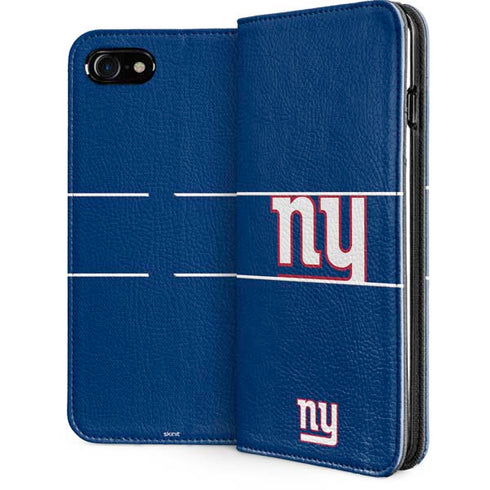NFL New York Giants Zone Block iPhone SE (2nd & 3rd Gen) Folio Case