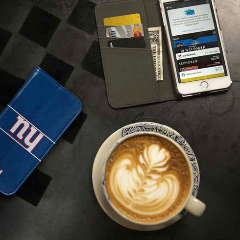 NFL New York Giants Zone Block iPhone SE (2nd & 3rd Gen) Folio Case