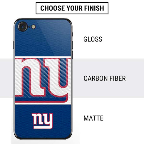 NFL New York Giants Zone Block iPhone SE (2nd & 3rd Gen) Skin