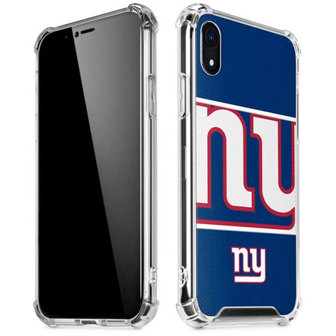 NFL New York Giants Zone Block iPhone XR Clear Case