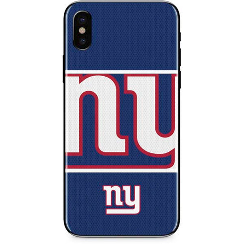 NFL New York Giants Zone Block iPhone XS Skin