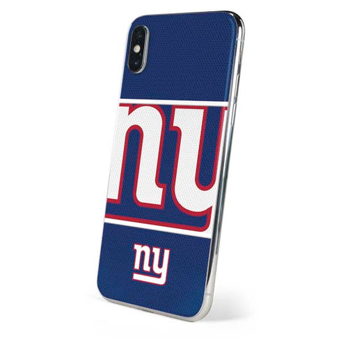 NFL New York Giants Zone Block iPhone XS Skin