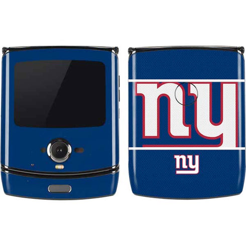 NFL New York Giants Zone Block Motorola RAZR Skin