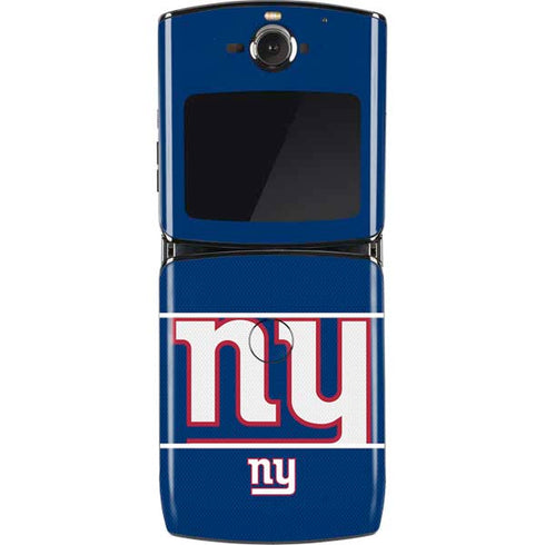 NFL New York Giants Zone Block Motorola RAZR Skin