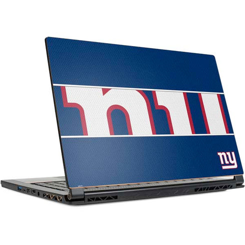 NFL New York Giants Zone Block MSI GS65 Stealth Laptop Skin