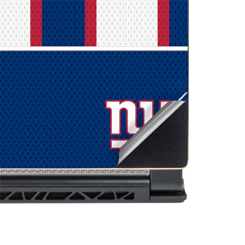NFL New York Giants Zone Block MSI GS65 Stealth Laptop Skin