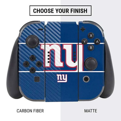 NFL New York Giants Zone Block Nintendo Switch Bundle Skin