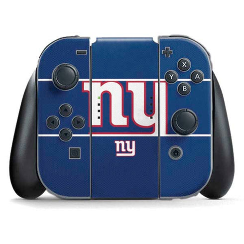 NFL New York Giants Zone Block Nintendo Switch (2017-2021) Joy-Con Controller Skin