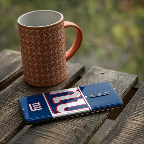 NFL New York Giants Zone Block OnePlus 7 Pro Skin