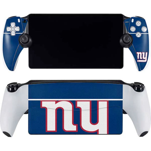 NFL New York Giants Zone Block PlayStation Portal Remote Player Skin