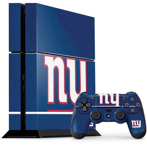 NFL New York Giants Zone Block PS4 Console and Controller Bundle Skin