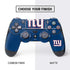 NFL New York Giants Zone Block PS4 Controller Skin