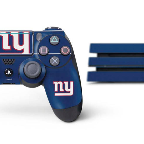 NFL New York Giants Zone Block PS4 Pro Bundle Skin