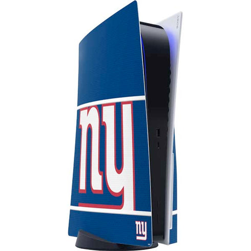 NFL New York Giants Zone Block PS5 Console Skin