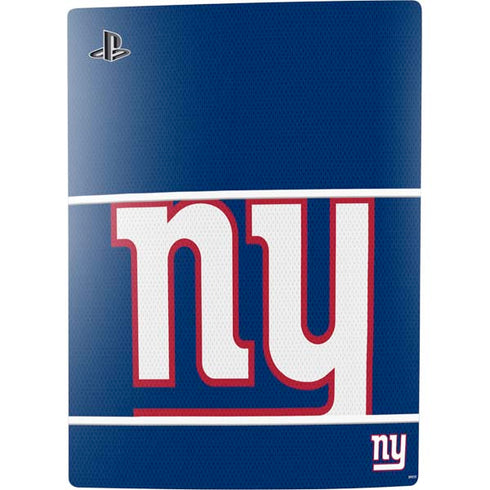 NFL New York Giants Zone Block PS5 Digital Edition Console Skin