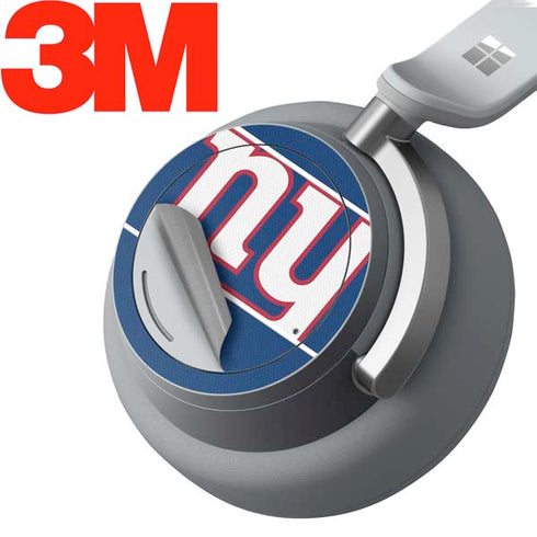 NFL New York Giants Zone Block Surface Headphones Skin