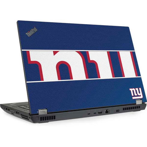 NFL New York Giants Zone Block Lenovo ThinkPad Skin