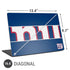 NFL New York Giants Zone Block Universal Laptop 16.6in (13.4 x 9.7in) Skin