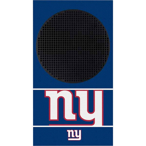 NFL New York Giants Zone Block Xbox Series S Console Skin
