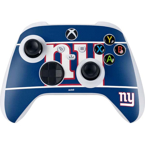 NFL New York Giants Zone Block Xbox Series S Controller Skin