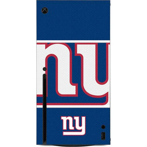 NFL New York Giants Zone Block Xbox Series X Console Skin