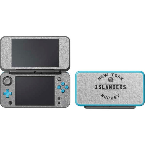 NHL New York Islanders Black Text Nintendo 2DS XL (2017) Skin