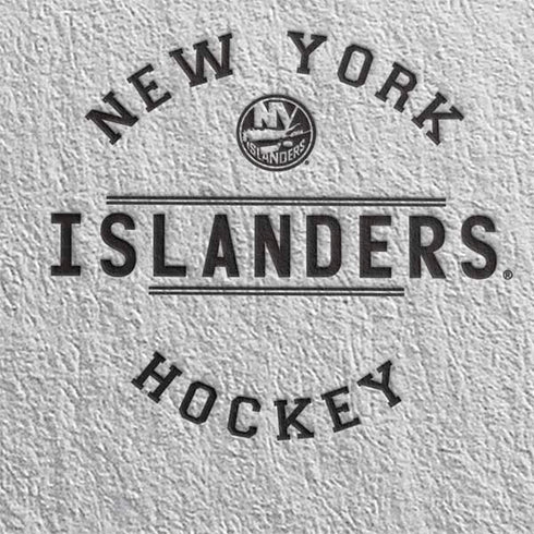 NHL New York Islanders Black Text Nintendo 2DS XL (2017) Skin