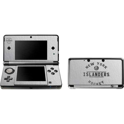 NHL New York Islanders Black Text 3DS (2011) Skin