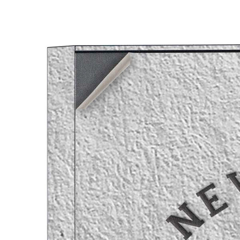 NHL New York Islanders Black Text Corsair 4000D Tempered Glass Mid-Tower ATX Case Skin