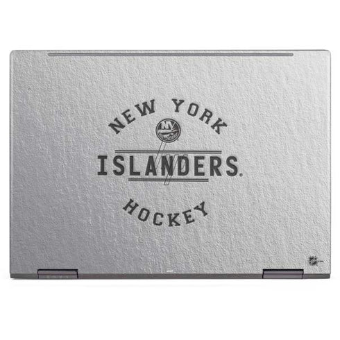 NHL New York Islanders Black Text HP Envy Skin