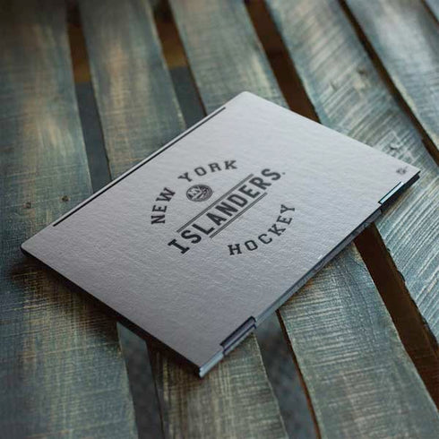 NHL New York Islanders Black Text HP Envy Skin