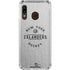 NHL New York Islanders Black Text Galaxy A30 Clear Case