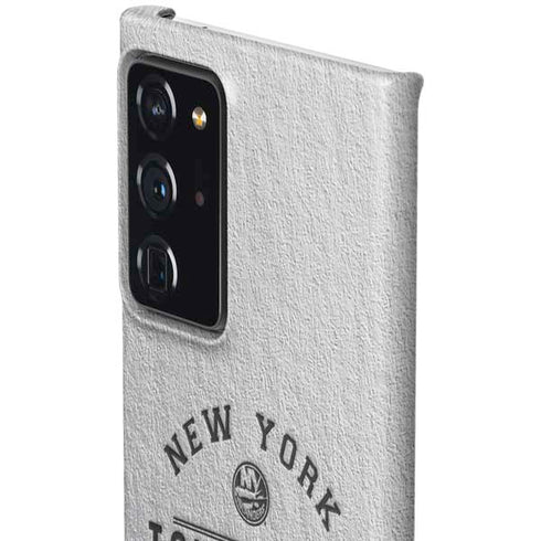 NHL New York Islanders Black Text Galaxy Note20 Ultra 5G Lite Case