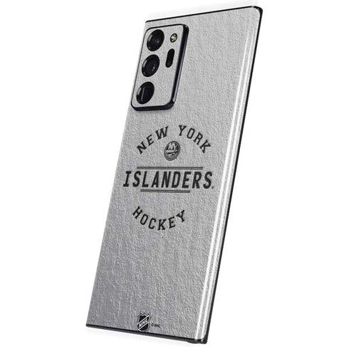 NHL New York Islanders Black Text Galaxy Note20 Ultra 5G Skin