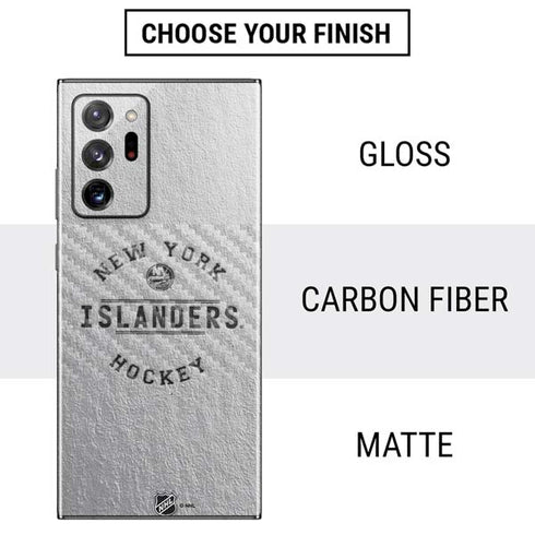 NHL New York Islanders Black Text Galaxy Note20 Ultra 5G Skin