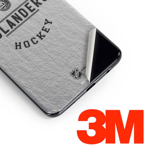NHL New York Islanders Black Text Galaxy S10 Plus Skin